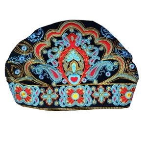 New Darling boho embroidered headscarf